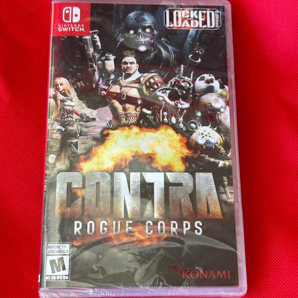 CONTRA: Rogue Corps  Nintendo Switch [Konami Mulitplayer Action Platformer] NEW